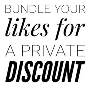 Bundles are 2 or more items!